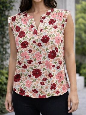 Ann Taylor Factory Floral Blouse – Size Small (EUC)